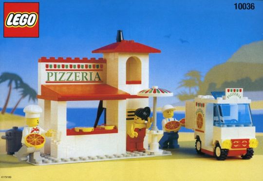 Lego pizza 2025 factory