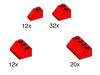 LEGO - Red Roof Tiles 10163 - (New & Sealed)