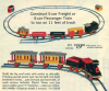 LEGO - Motorized Freight or Passenger Train (Sears Exclusive) 118 - (New & Sealed)