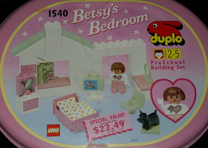 LEGO - Betsy's Bedroom 1540 - (New & Sealed): Sell2BBNovelties.com ...