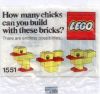 LEGO - Duck 1551 - (New & Sealed)