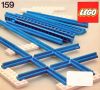 LEGO - Straight Track with Crossing 159 - (New & Sealed)