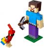 LEGO - Minecraft Steve BigFig with Parrot 21148 - (New & Sealed)