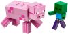 LEGO - BigFig Pig with Baby Zombie 21157 - (New & Sealed)