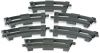 LEGO - Curved Track (Curved Rails) 2735 - (New & Sealed)