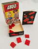 LEGO - 2 x 2 Sloping Roof Bricks, Red 282 - (New & Sealed)