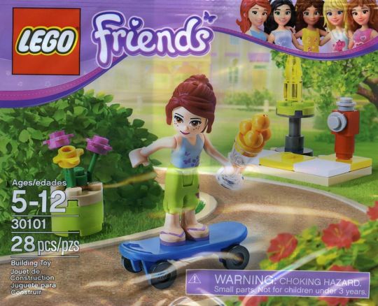 LEGO - Skateboarder 30101 - (New & Sealed)