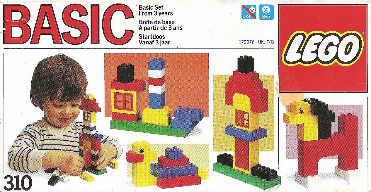 LEGO - Basic Building Set 310 - (New & Sealed): Sell2BBNovelties.com ...