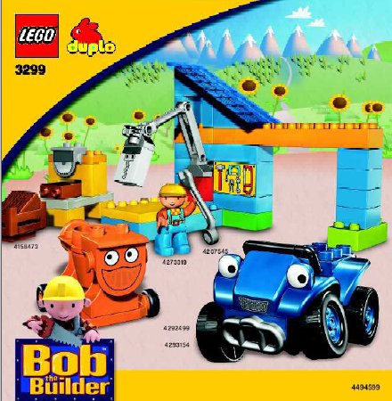 LEGO Scrambler and Dizzy at Bob's Workshop 3299 (New Sealed)