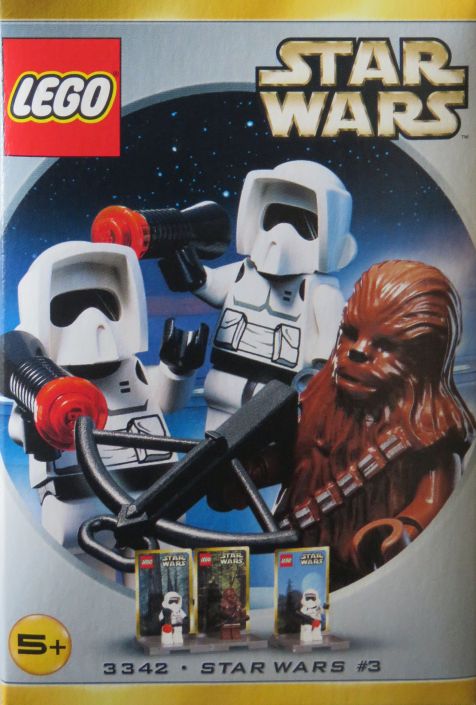 LEGO Star Wars #3 Chewbacca and Biker Scouts 3342 (New