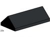 LEGO - 2x4 Ridge Roof Tiles Steep Sloped Black 3444 - (New & Sealed)