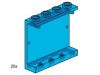LEGO - 1x3x4 Wall Element Transparent Blue 3447 - (New & Sealed)