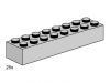 LEGO - 2x8 Light Grey Bricks 3464 - (New & Sealed)