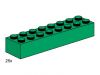 LEGO - 2x8 Dark Green Bricks 3466 - (New & Sealed)