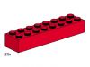 LEGO - 2x8 Red Bricks 3467 - (New & Sealed)