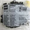 LEGO - 2x2 Black Smooth Tiles 3492 - (New & Sealed)