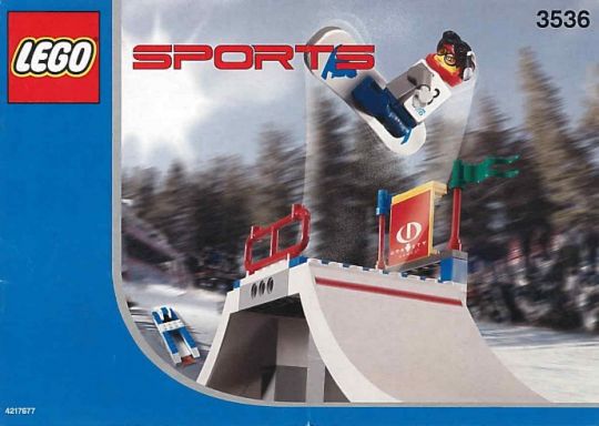 LEGO Snowboard Big Air Comp 3536 (New Sealed)