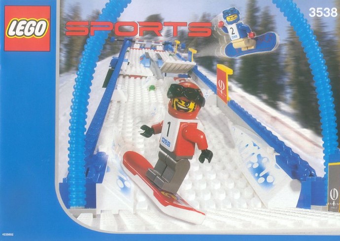 LEGO Snowboard Boarder Cross Race 3538 (New Sealed