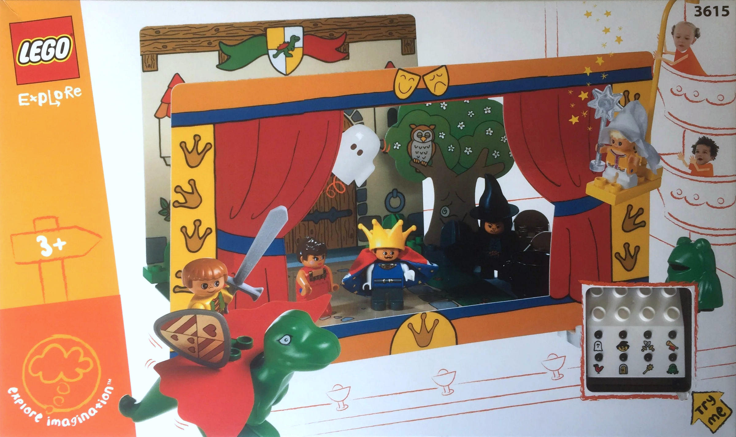 LEGO Theatre Stories 3615 (New Sealed):