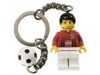 LEGO - Soccer Player and Ball Key Chain 3946 - (New & Sealed)