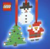LEGO - 3 Christmas Decorations 4759 - (New & Sealed)
