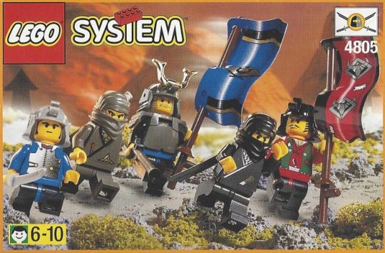 LEGO - Ninja Knights 4805 - (New & Sealed): Sell2BBNovelties.com