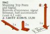 LEGO - Shunting Trip Posts and Signal 4.5V 5062 - (New & Sealed)
