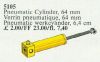 LEGO - Pneumatic Piston Cylinder 64 mm Yellow 5105 - (New & Sealed)