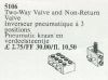 LEGO - Two-Way Valve and Non-Return Valve 5106 - (New & Sealed)