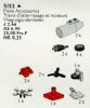 LEGO - Plane Accessories 5153 - (New & Sealed)