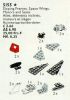 LEGO - Sloping Frames, Space Wings, Motors and Seats 5155 - (New & Sealed)