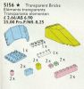 LEGO - Transparent Bricks 5156 - (New & Sealed)