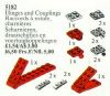 LEGO - Hinges and Couplings 5182 - (New & Sealed)