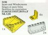 LEGO - Seats and Windscreens 5190 - (New & Sealed)