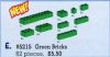 LEGO - Green Bricks Assorted 5215 - (New & Sealed)