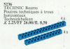 LEGO - 8 Technic Beams Blue 5236 - (New & Sealed)