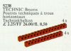 LEGO - 8 Technic Beams Red 5238 - (New & Sealed)