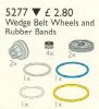 LEGO - Wedge Belt, Pulleys and V-Belts 5277 - (New & Sealed)