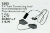 LEGO - Train Connecting Lead 9V 5305 - (New & Sealed)