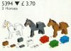 LEGO - 3 Horses and Saddles 5394 - (New & Sealed)