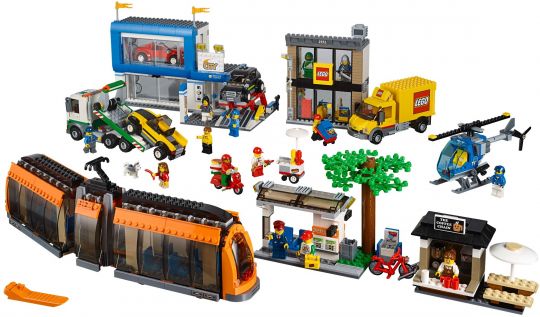 LEGO City Square 60097 (New Sealed):