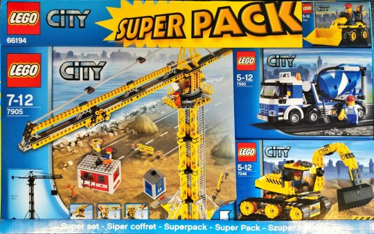 LEGO City Super Pack 66194 (New Sealed)