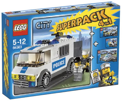 LEGO City Super Pack in 66363 (New Sealed
