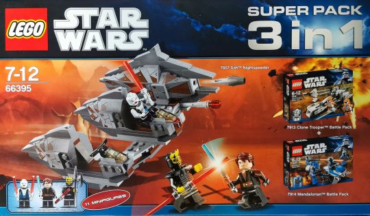 så bruger Tigge LEGO - Star Wars Super Pack 3 in 1 66395 - (New & Sealed):  Sell2BBNovelties.com: Sell TY Beanie Babies, Action Figures, Barbies, Cards  & Toys selling online