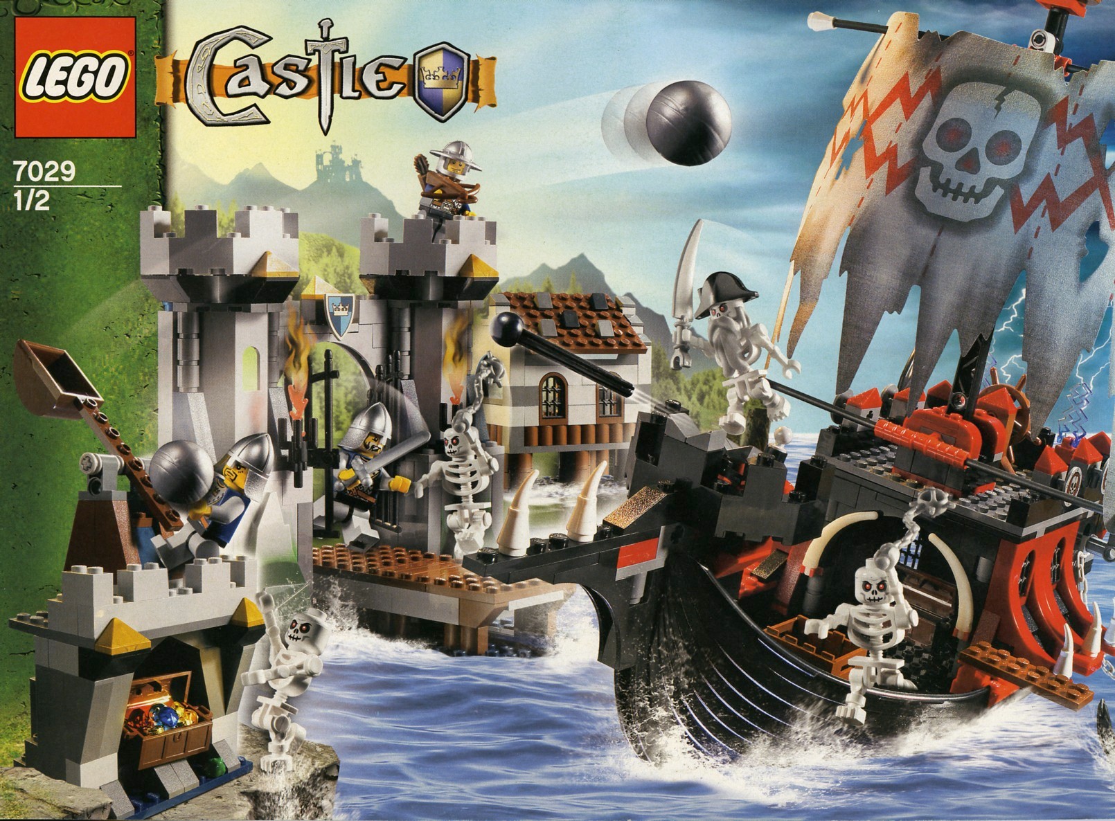 LEGO Attack 0 Skeleton Ship | - Castle eBay online Castle: sale 