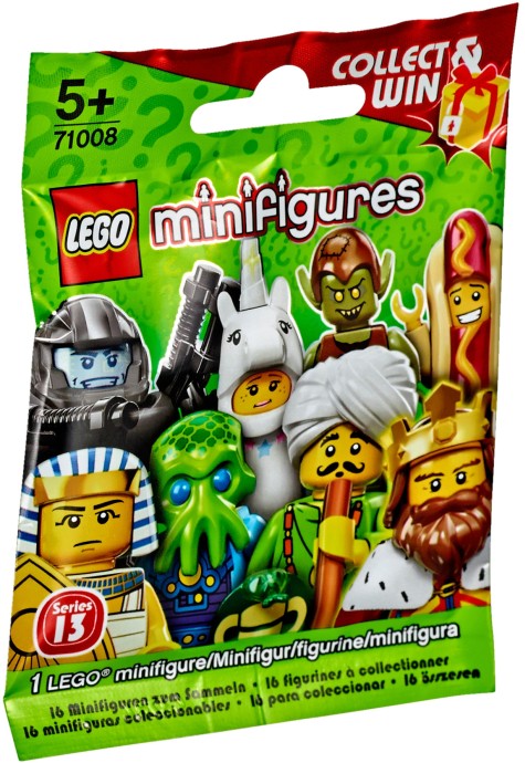 LEGO LEGO Minifigures Series 13 {Random bag} 71008 (New Sealed)