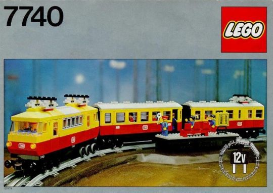 LEGO Inter-City Passenger Train Set 7740 (New Sealed)