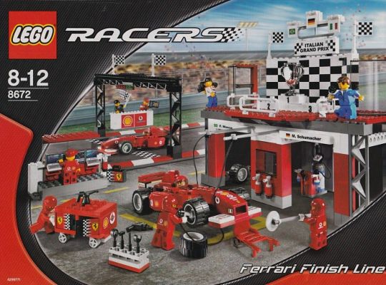 LEGO - Ferrari Finish Line 8672 - (New & Sealed): Sell2BBNovelties