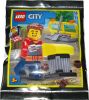 LEGO - Harl Hubbs with Tamping Rammer 952018 - (New & Sealed)