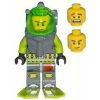 LEGO Minifigure - Atlantis - AXEL (Diver - Green) (Mint)